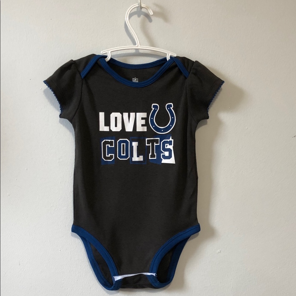 NFL Black & White Infant Team Apparel Bodysuit